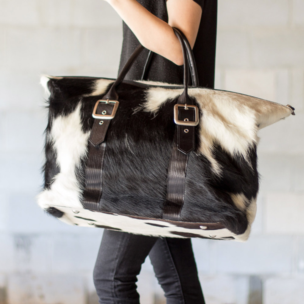 Cowhide Bags Cowhide Handbags Buy Online The Design Edge